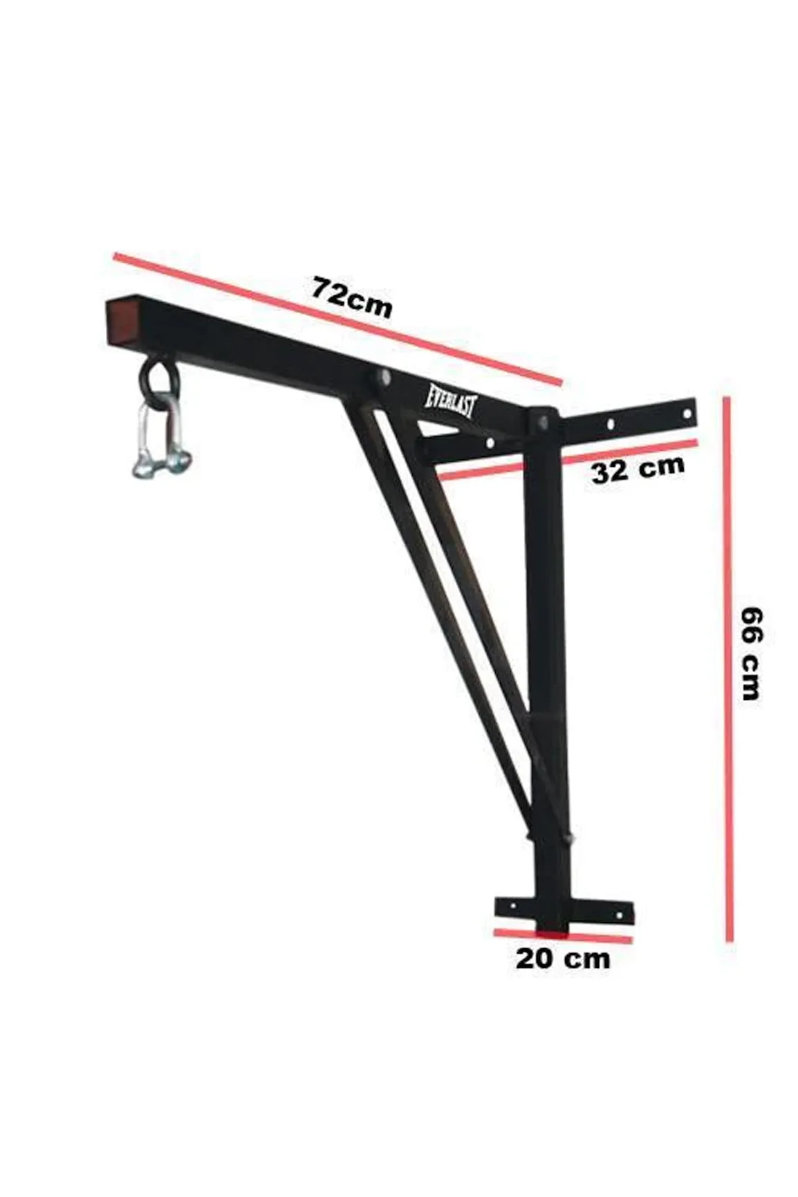 Everlast Foldable Heavy Bag Wall Mount Bracket