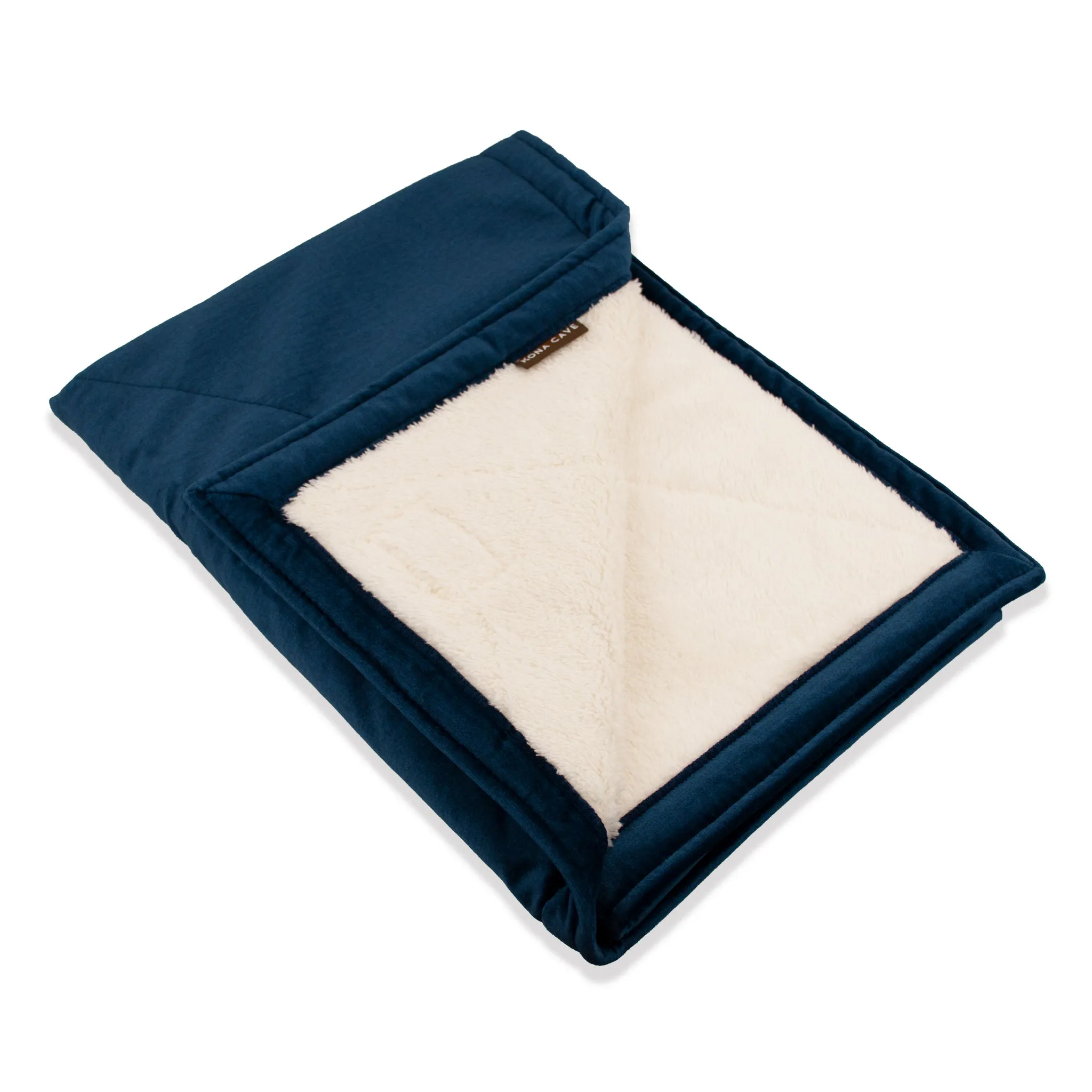 Family Blanket - Midnight Blue Velvet