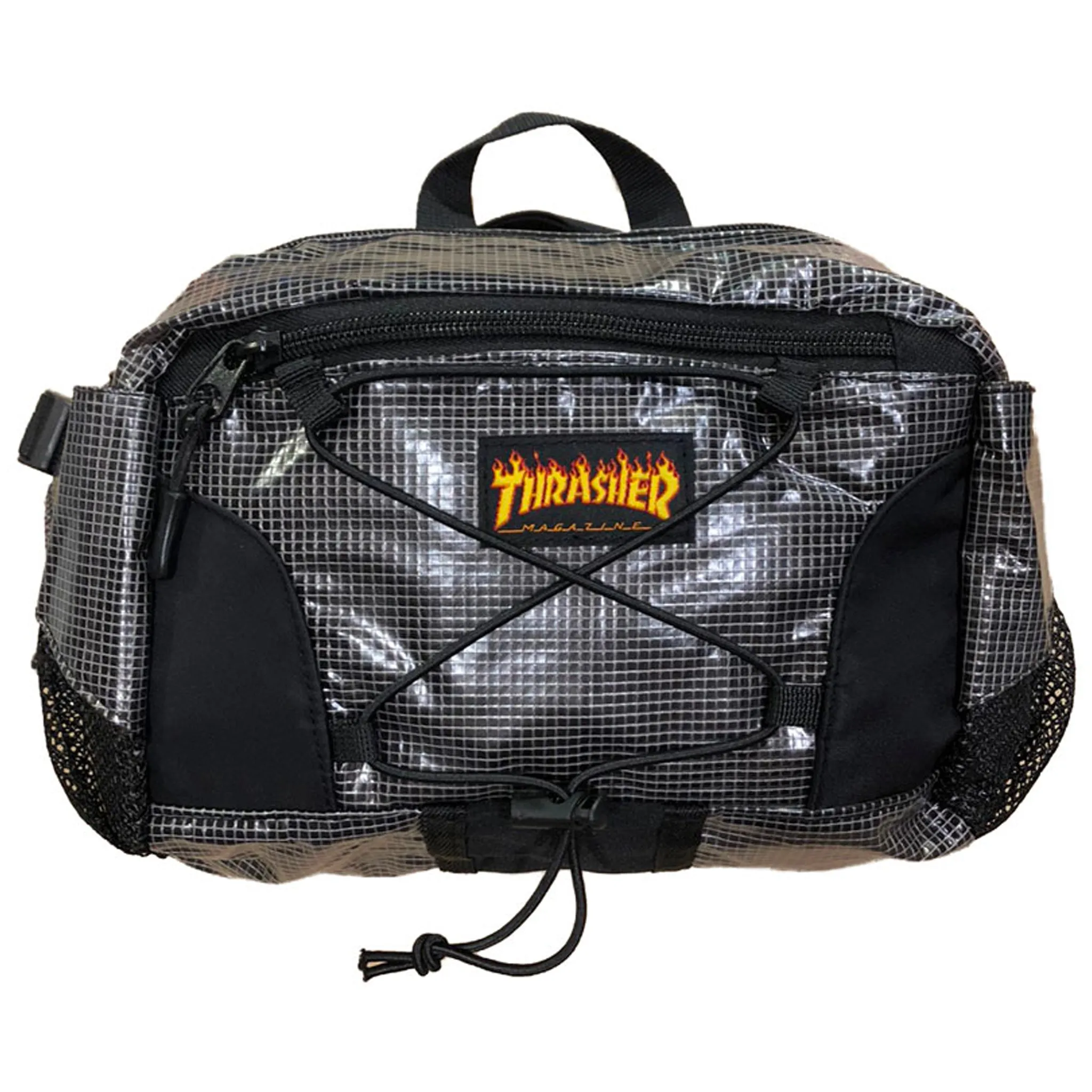 Flame Waist Bag (Black)