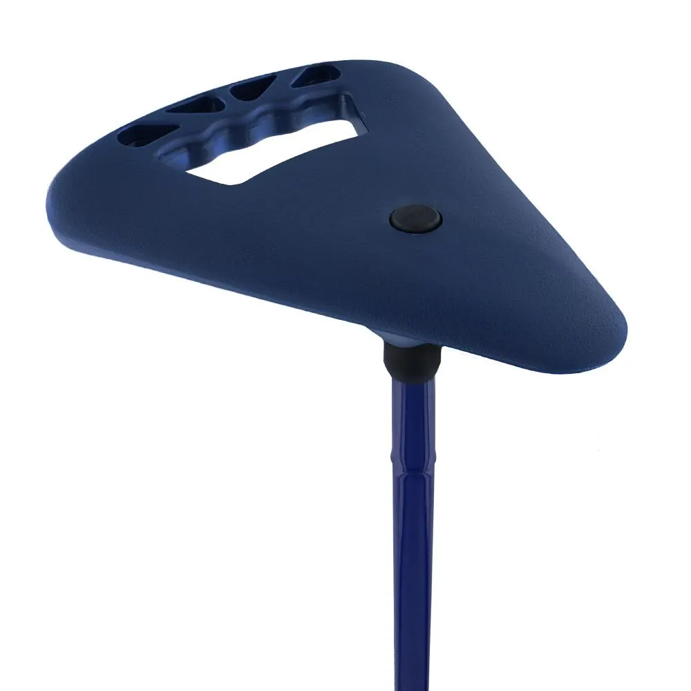 Flipstick: Foldable, Adjustable Seat Cane   Bag