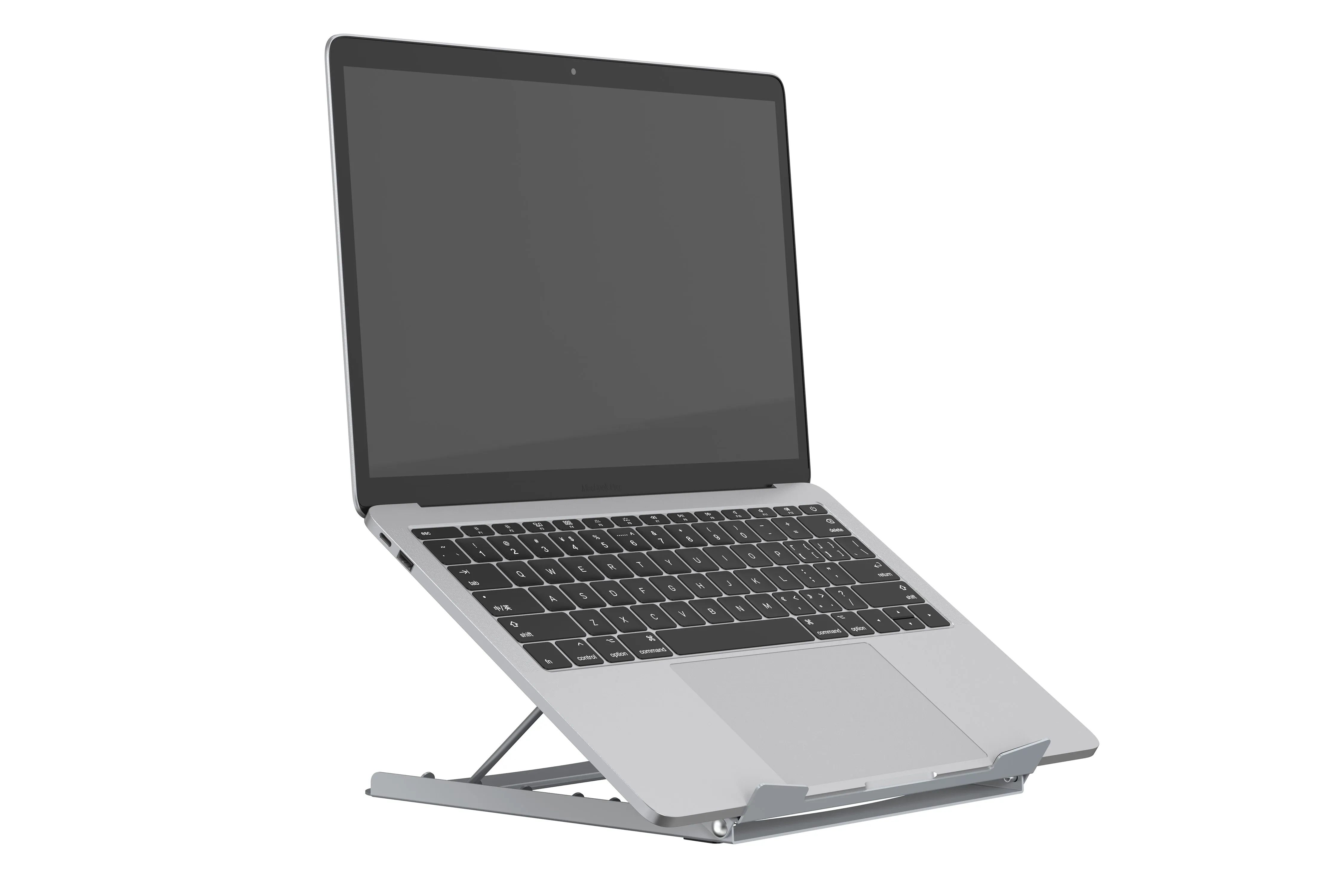 Foldable Laptop Stand - Silver