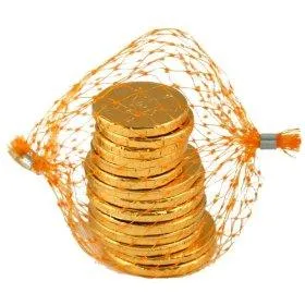 Fort Knox Milk Chocolate Gold Coin Bags