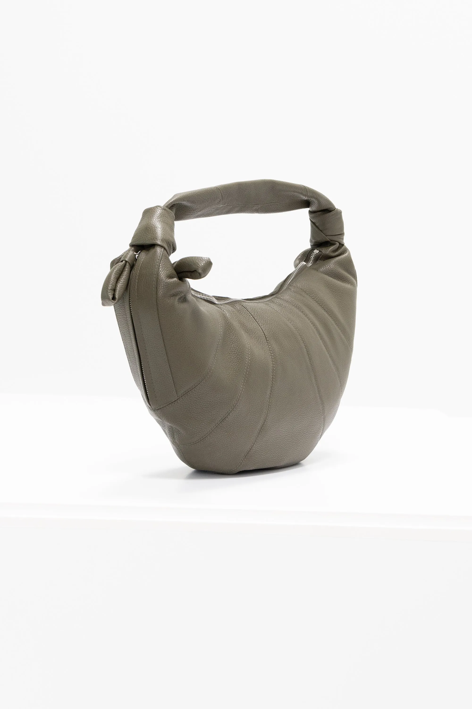 Fortune Croissant Bag, Dark Moss