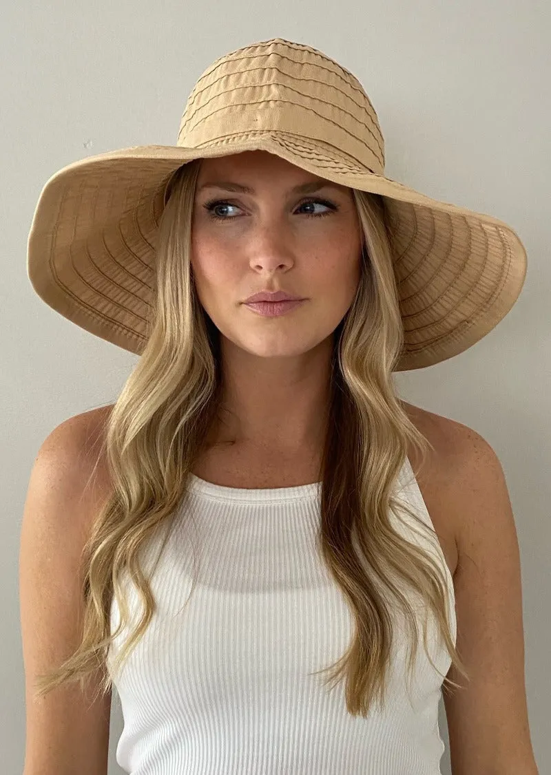 Ginger Sun Hat Packable Foldable