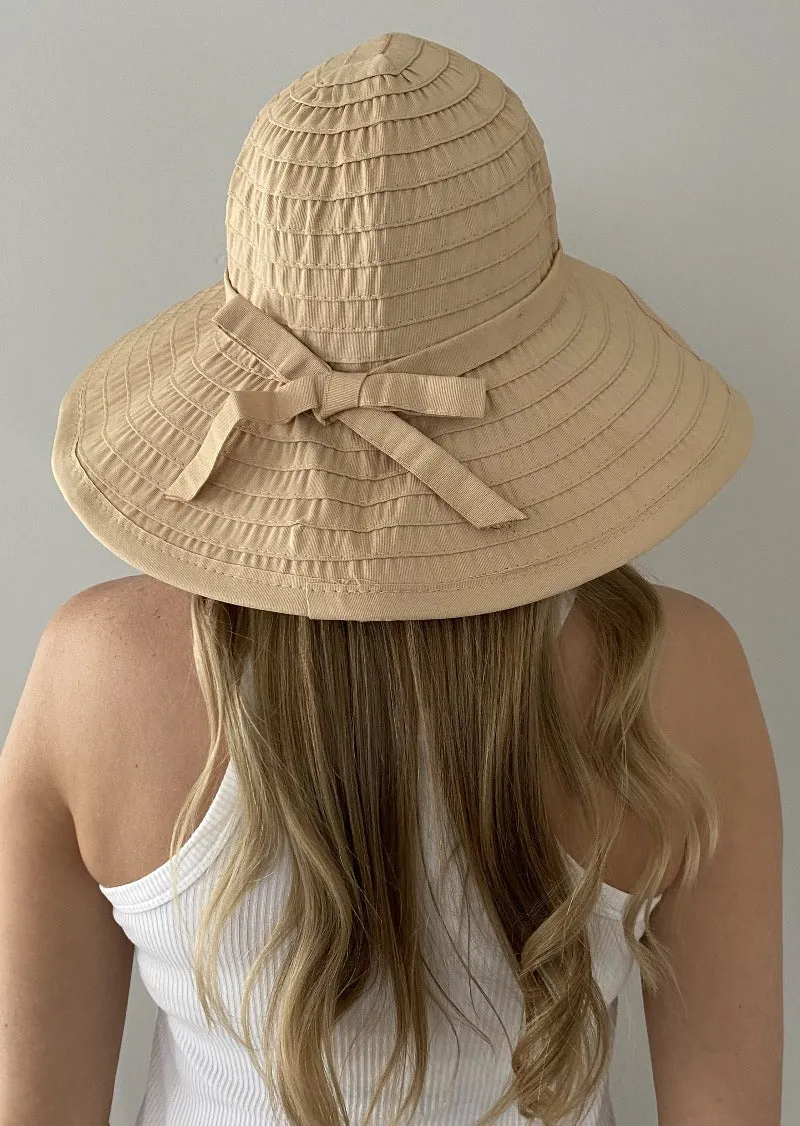 Ginger Sun Hat Packable Foldable