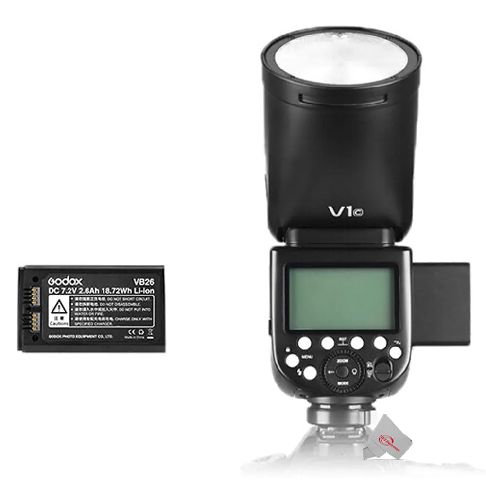 Godox V1 Flash V1C TTL 1/8000s HSS Camera Flash Speedlite For Canon