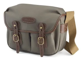 Hadley Small Camera Bag - Sage FibreNyte / Chocolate Leather