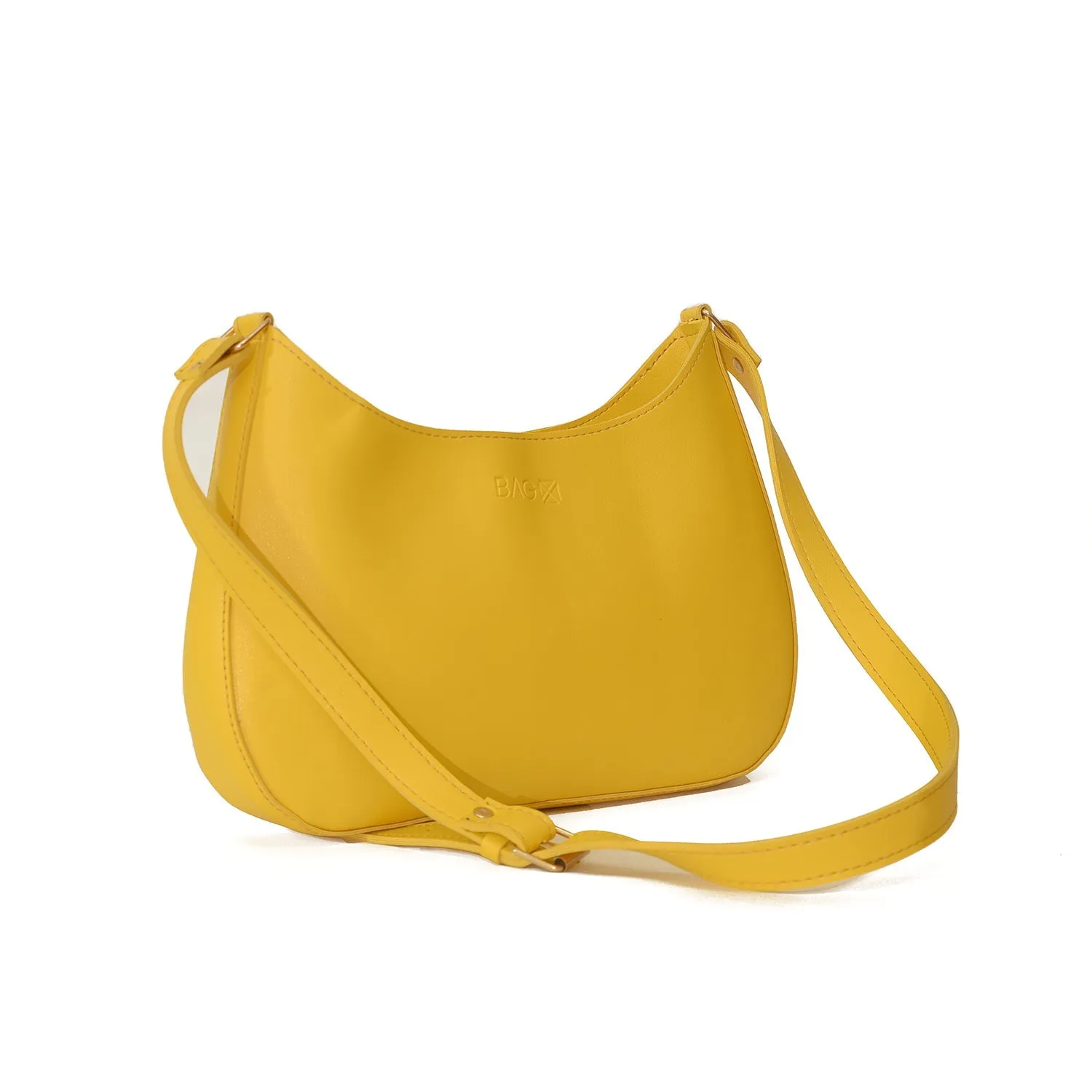 Half Moon X bag Yellow