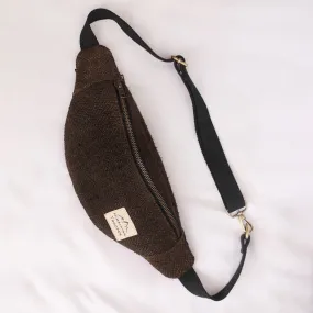 Hemp Waist Bag | Unisex | Mud Brown