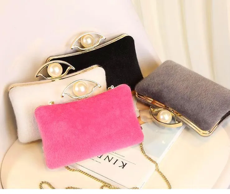 High Quality Pearl Evening Bag Fashion Shoulder Crossbody Cosmetic