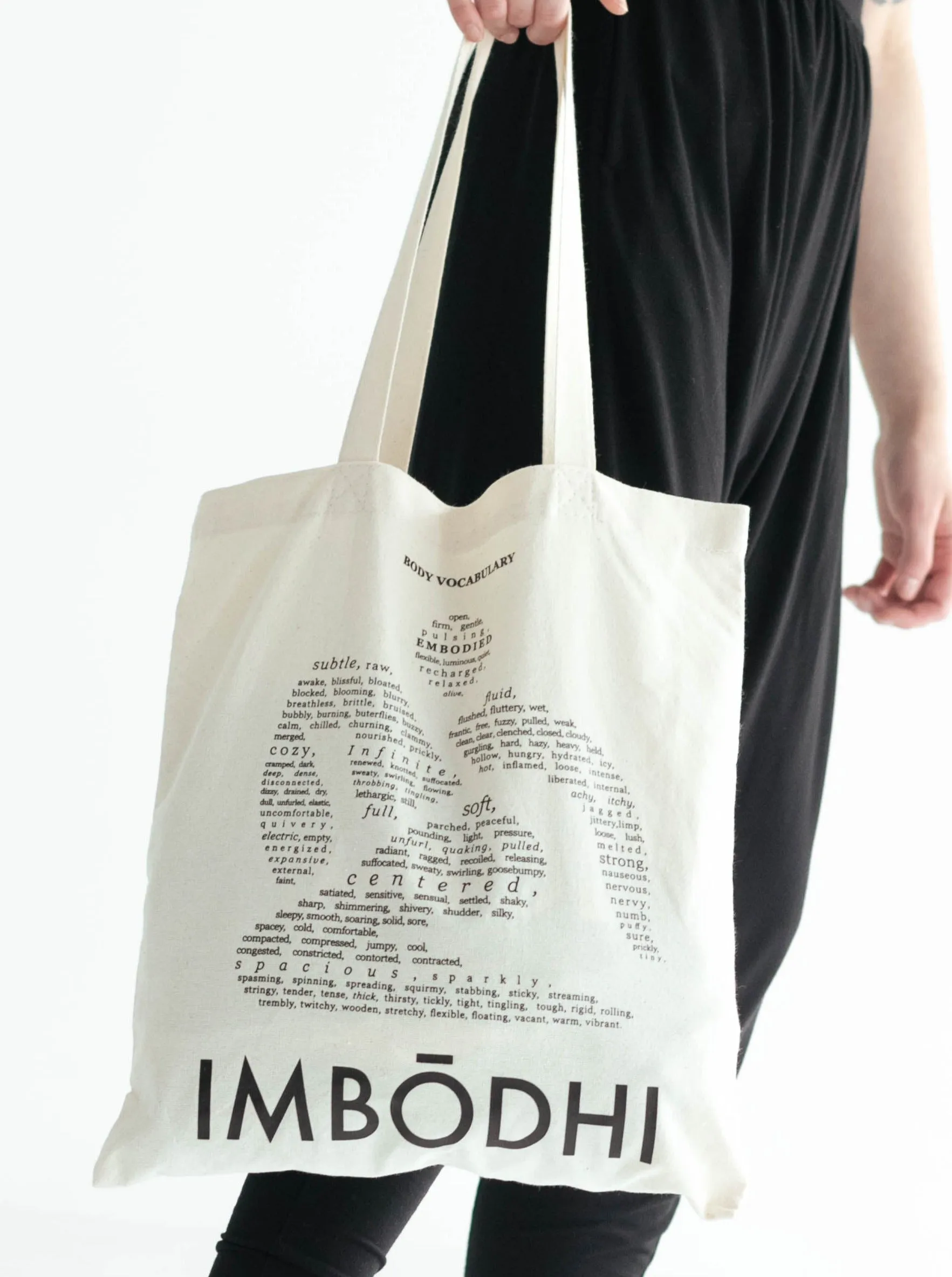 IMBŌDHI Tote Bag, Organic Cotton