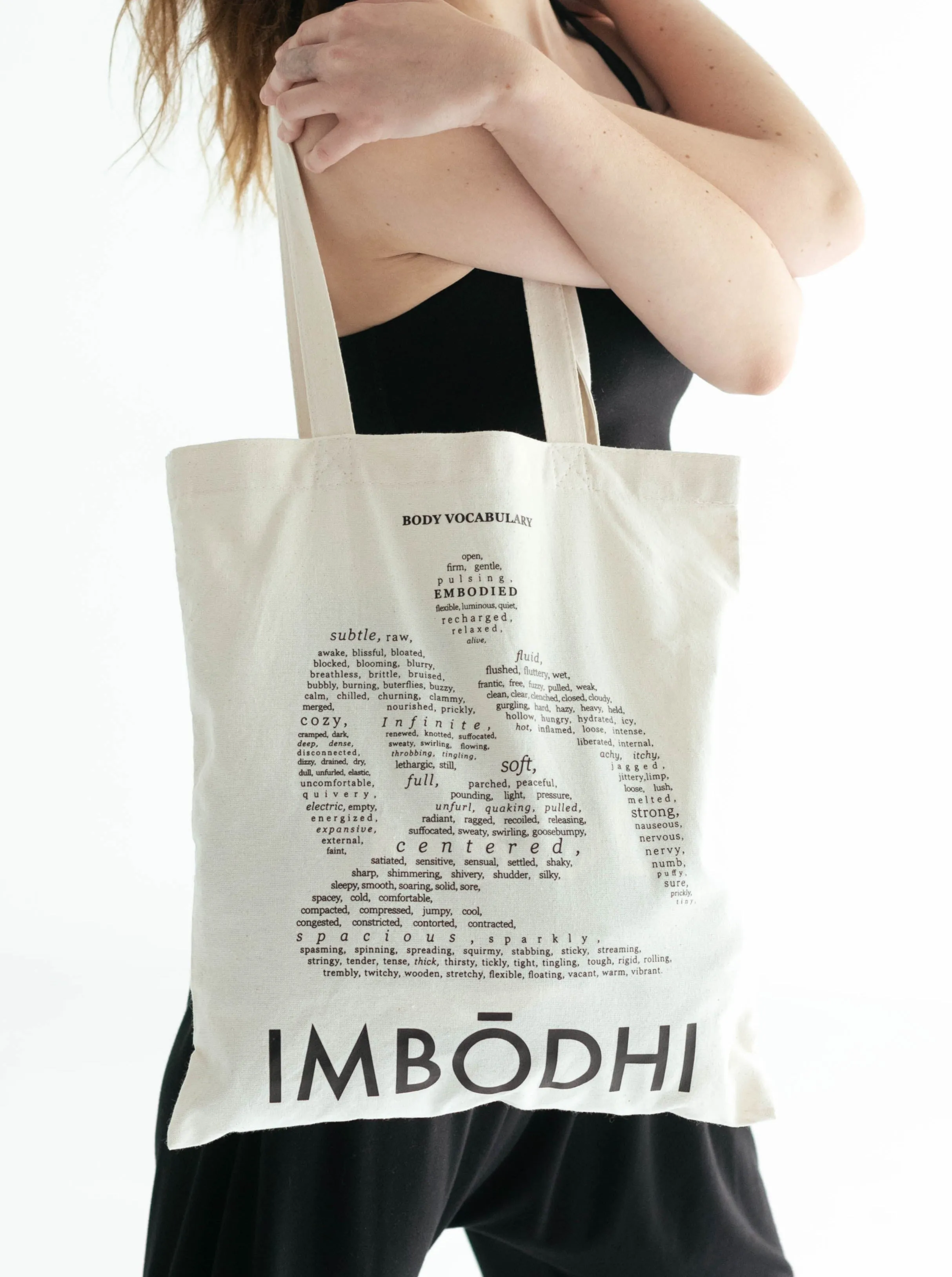 IMBŌDHI Tote Bag, Organic Cotton