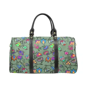 Indigenous Paisley Dark Sea Waterproof Travel Bag/Small