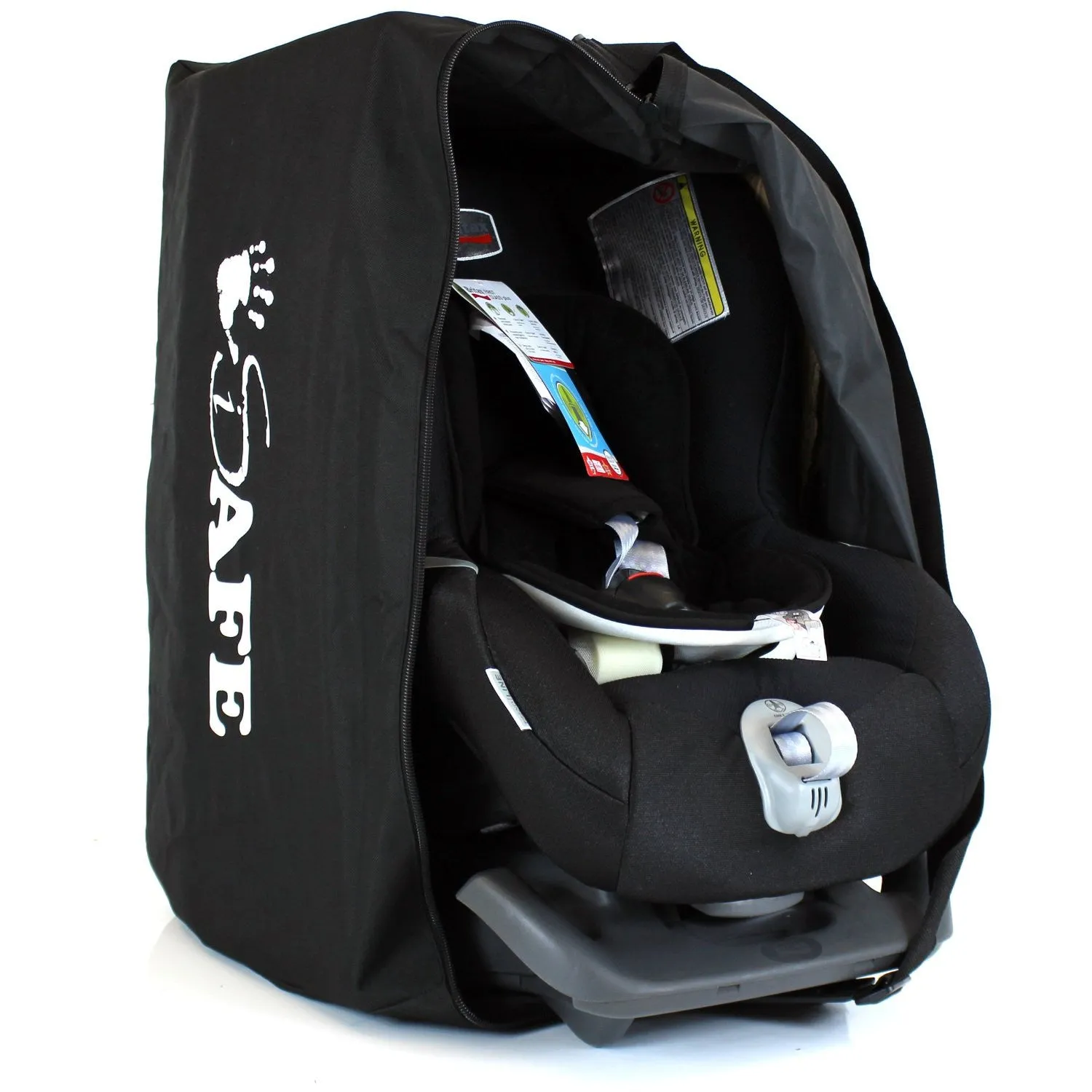 iSafe Universal Carseat Travel / Storage Bag For Caretero Spider Car Seat (Black)