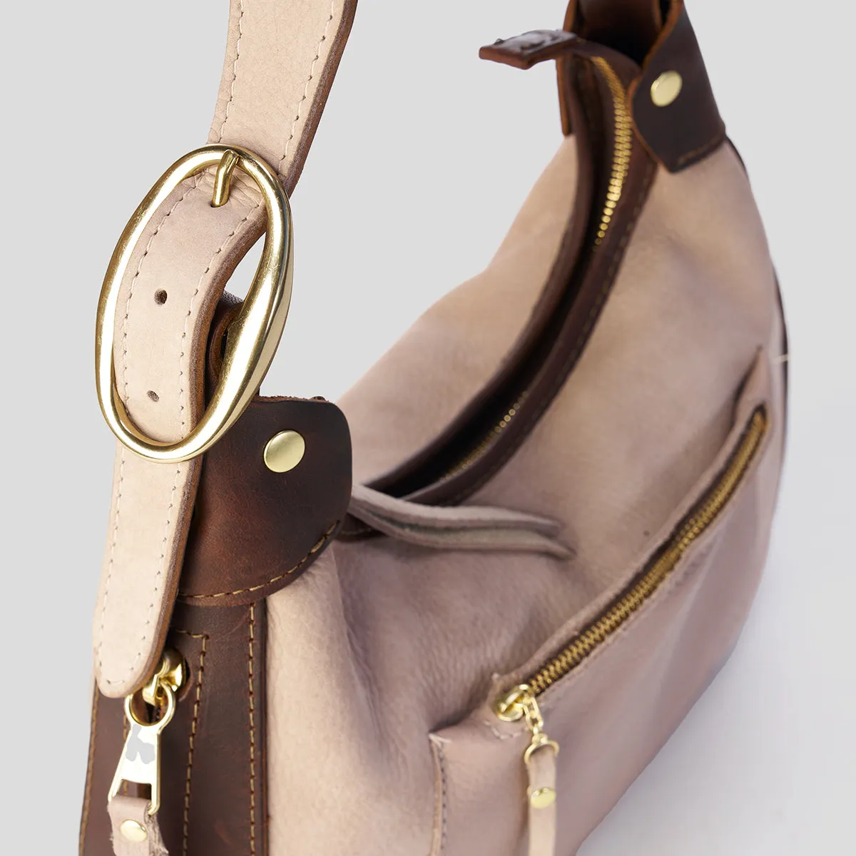 Jackie Hobo No.2 | Italian Taupe