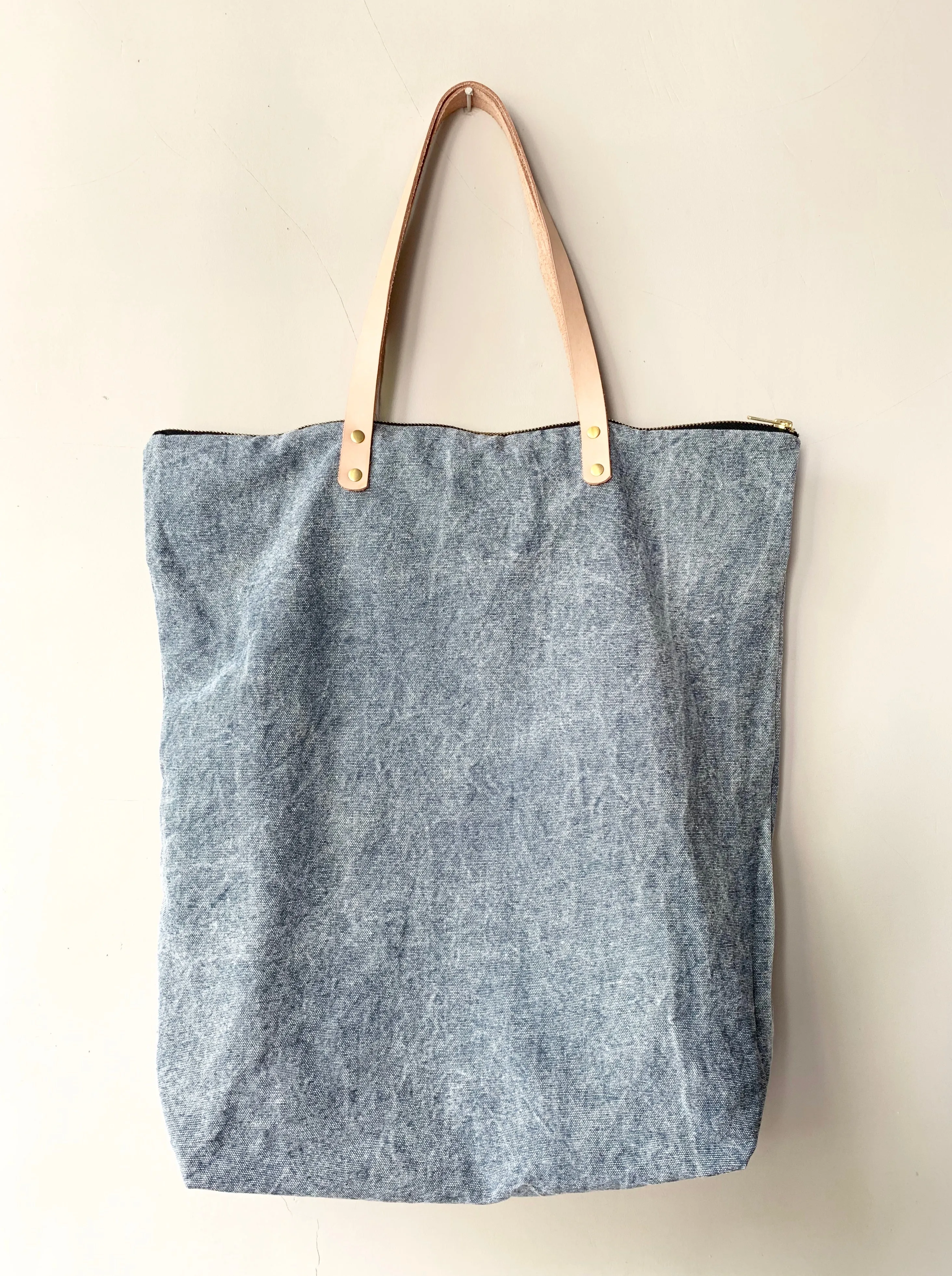 JALAN JALAN [travel] - big tote bag stonewashed