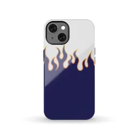 Jin T7 Flame Tough Phone Case - Blue