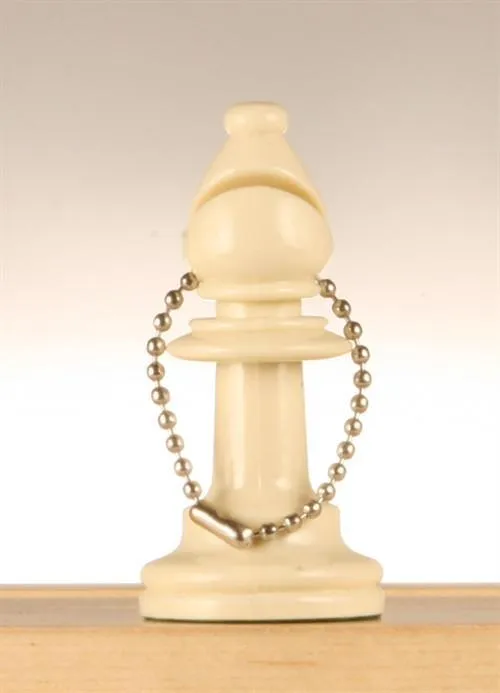 Key Chain Bag Tag Chess Piece