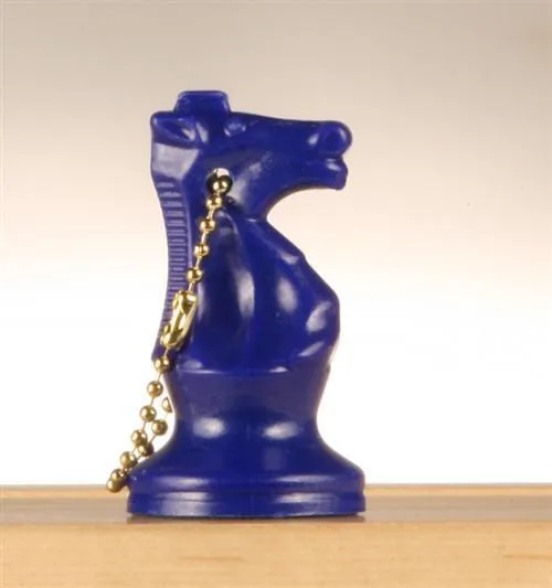 Key Chain Bag Tag Chess Piece