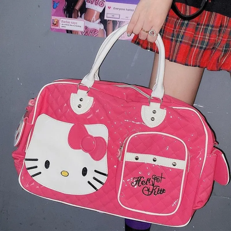 Kitty Travel Shoulder Bag