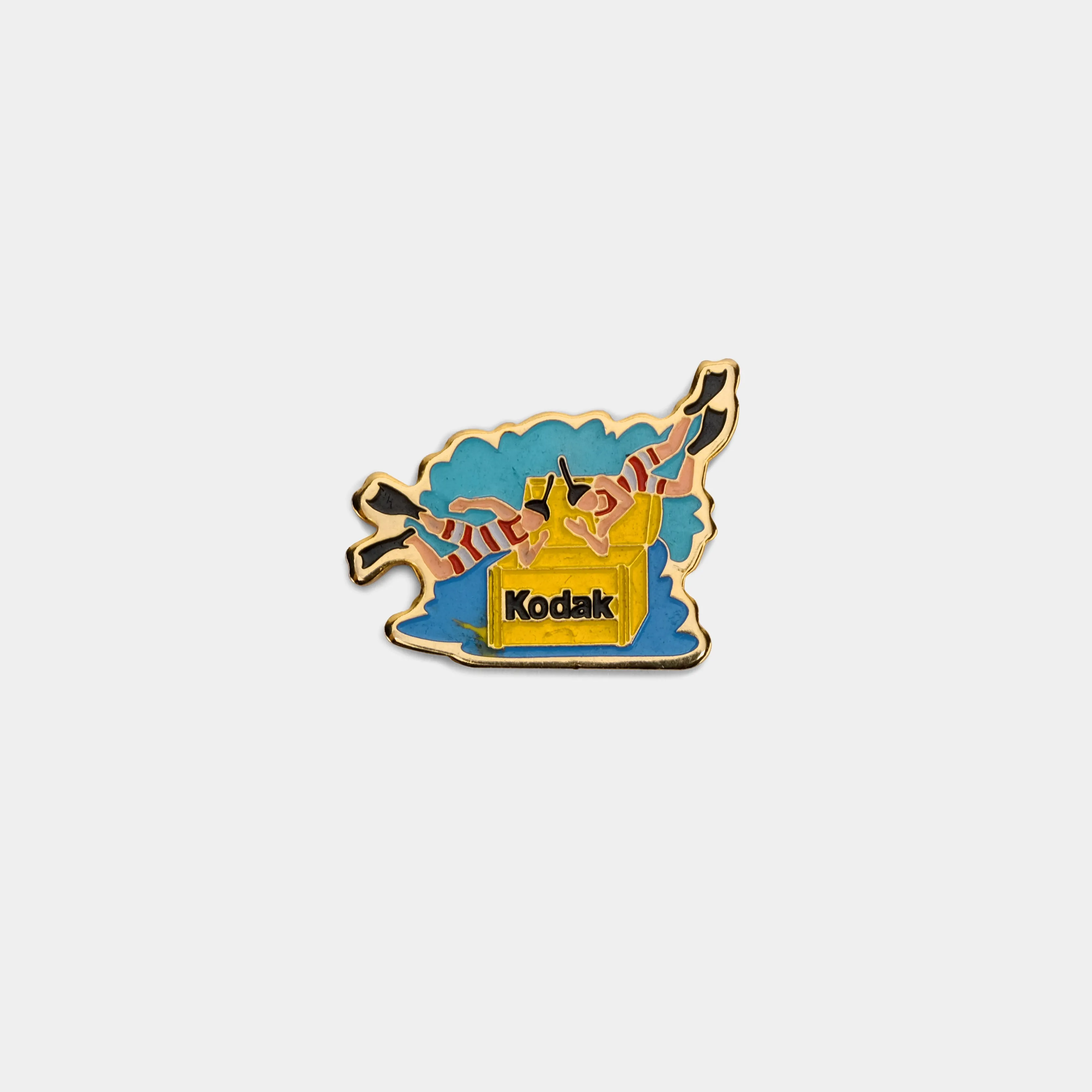 Kodak Twin Divers Vintage Enamel Pin