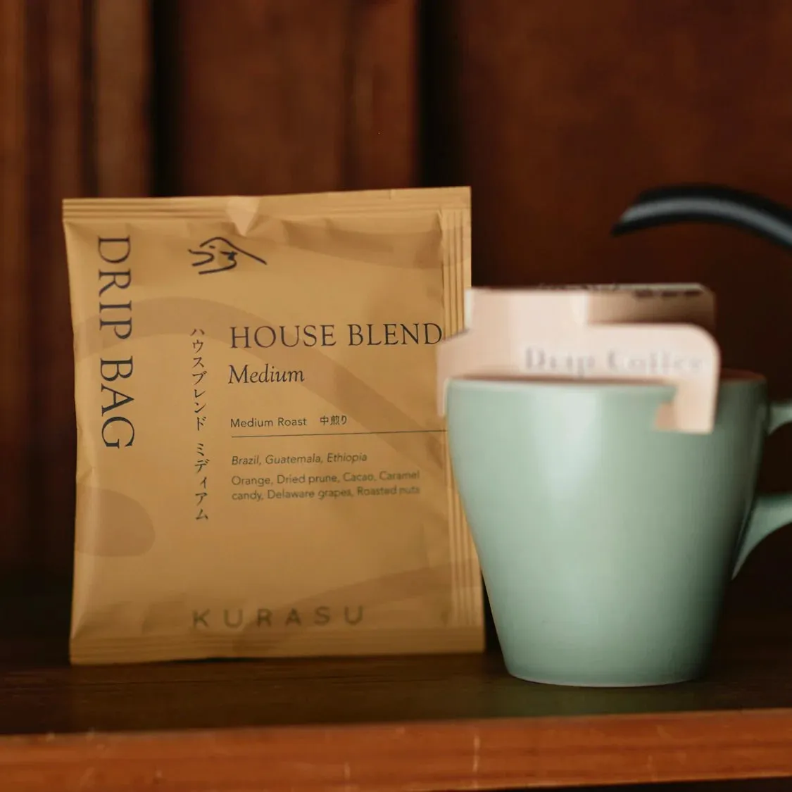 Kurasu Drip Coffee Bag - House Blend Medium [Medium roast]