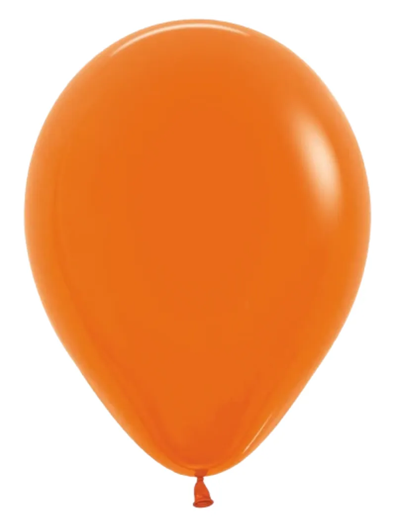 Latex Balloon Pack - Orange, 11" | 100 ct.