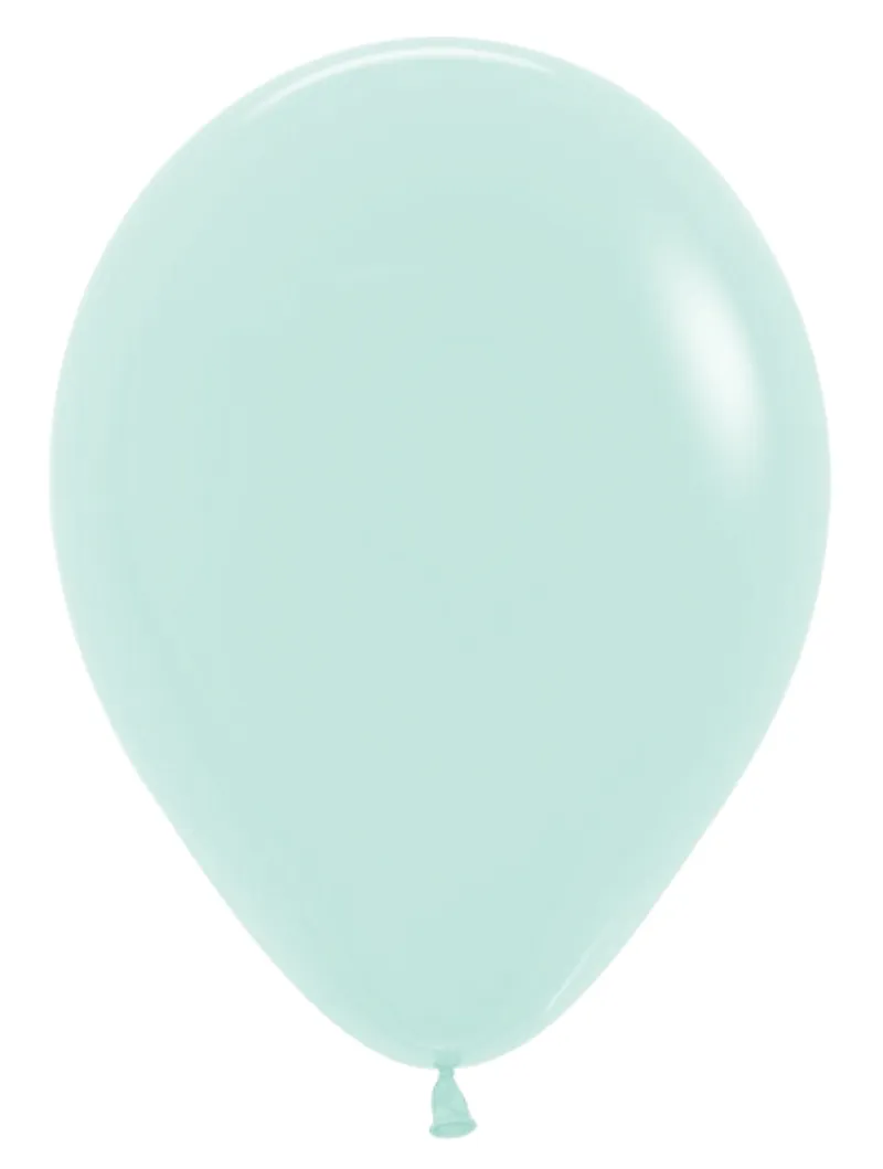 Latex Balloon Pack - Pastel Matte Green, 11" | 100 ct.