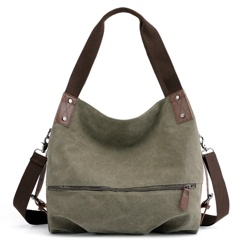 Leisure Solid Color Handbag