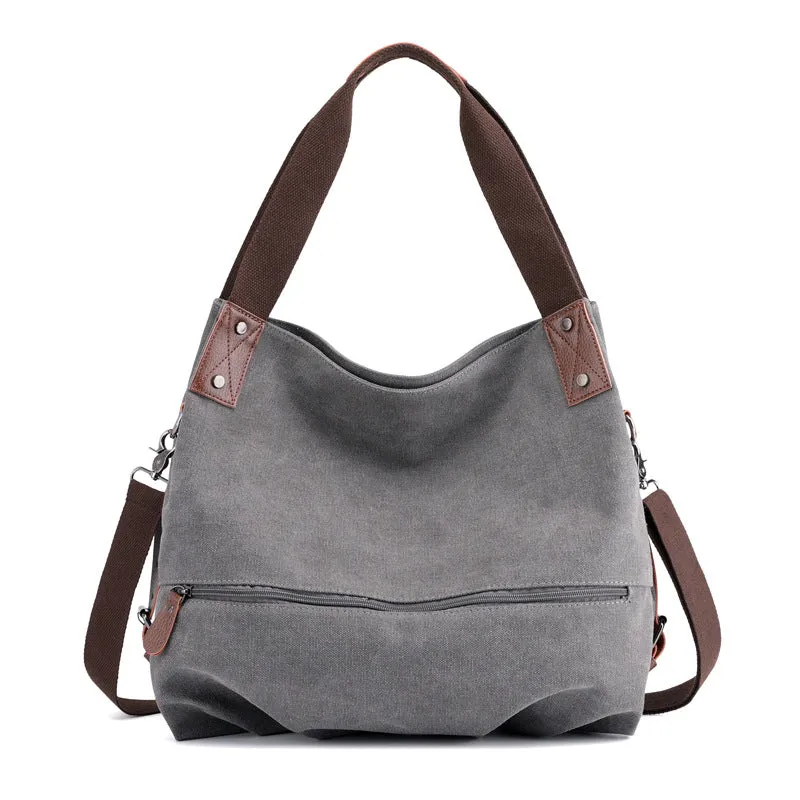 Leisure Solid Color Handbag