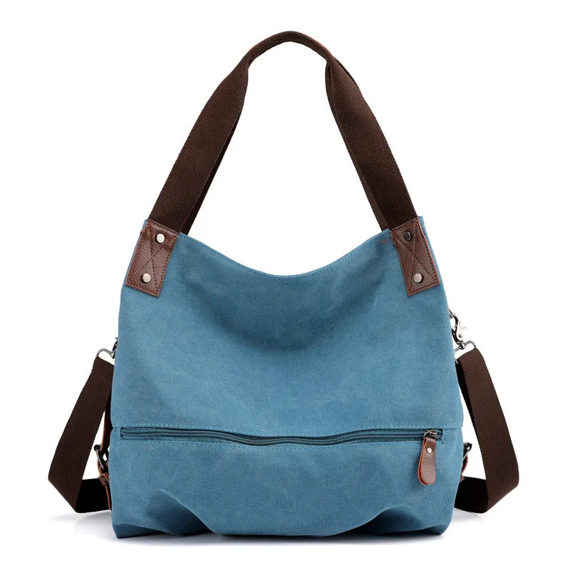 Leisure Solid Color Handbag