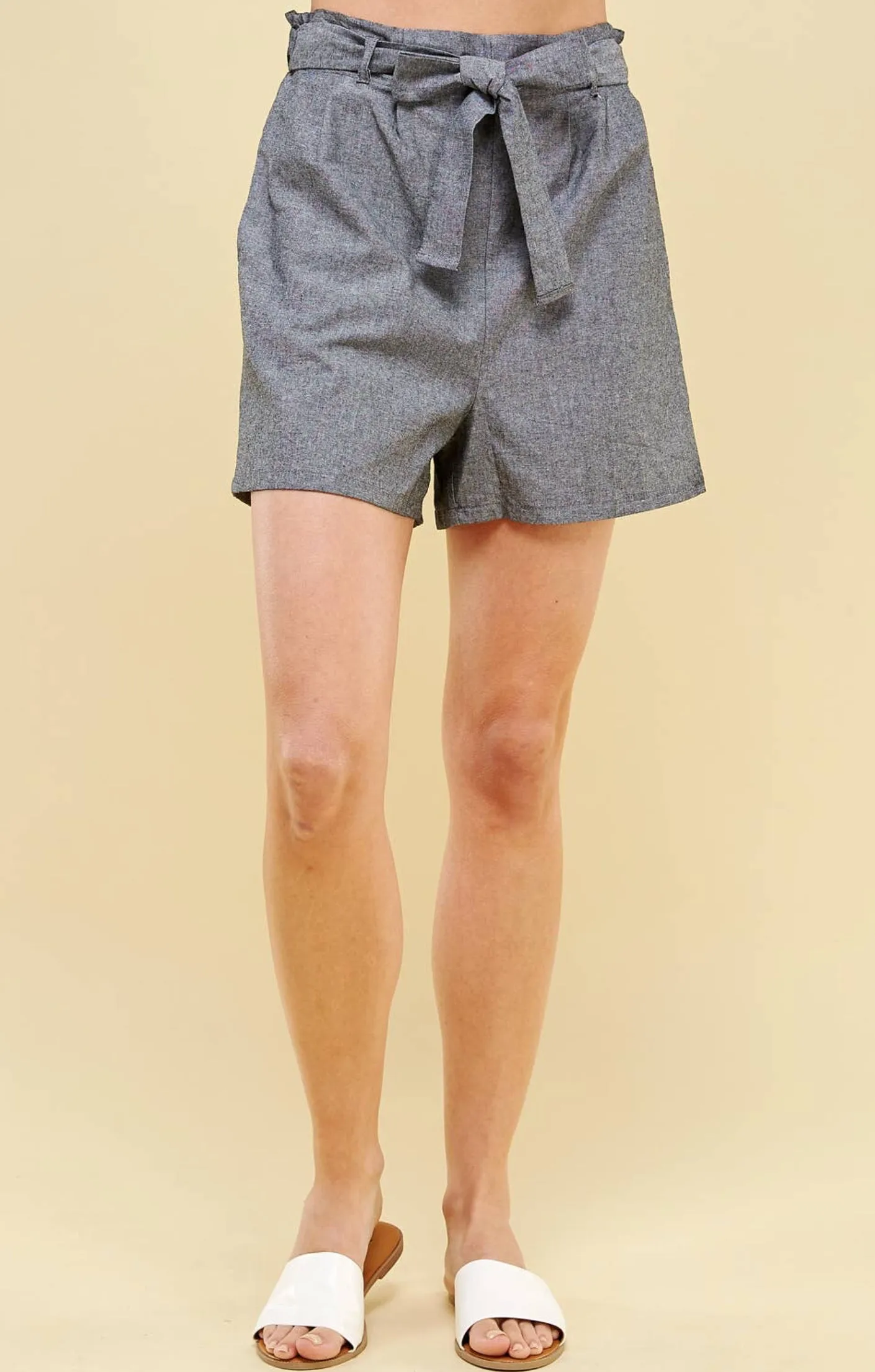 Les Amis Tie Waist Short