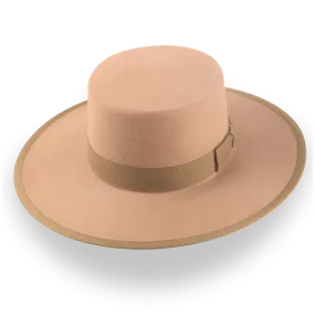 Light Brown Felt Cowboy Hat - Custom Fit and Durable Style | The Gaucho