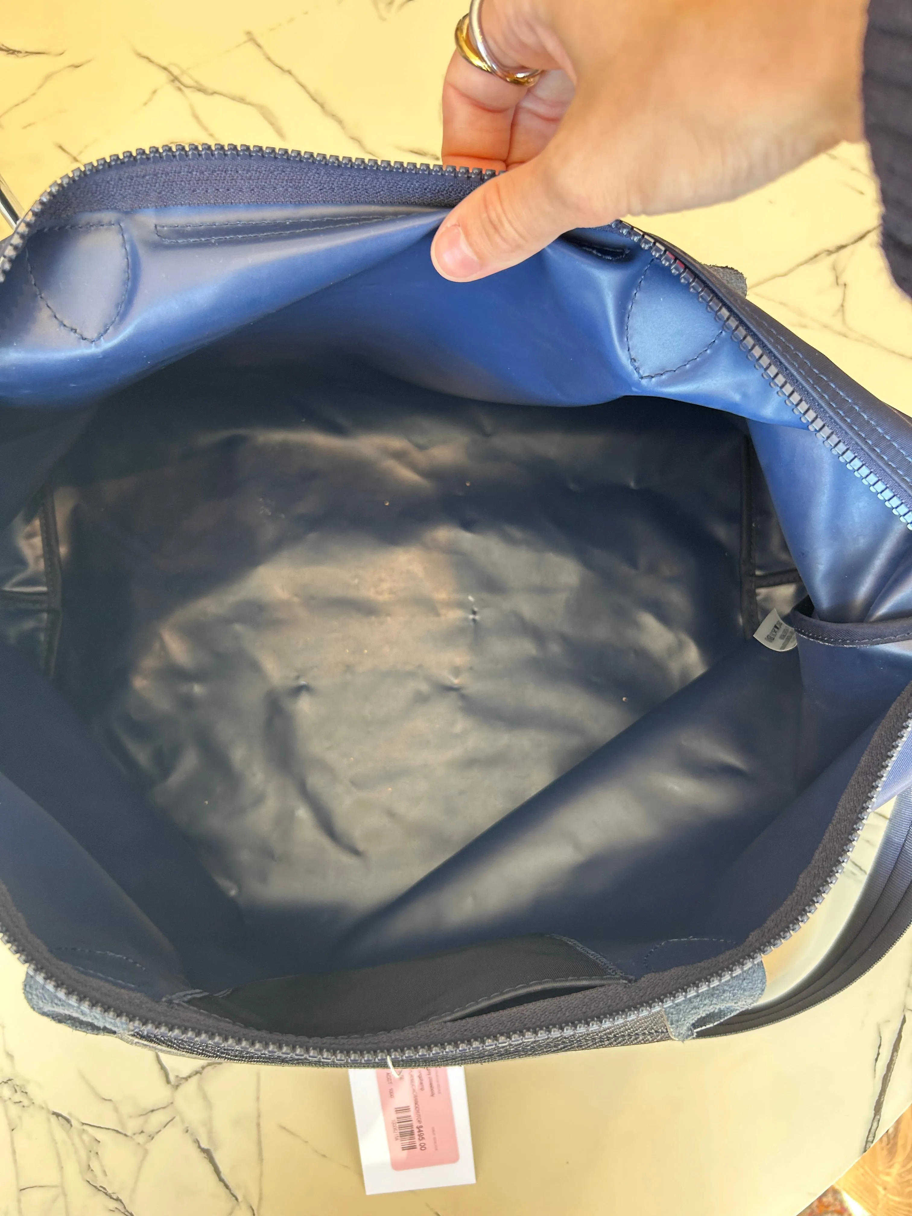 LONGCHAMP Navy Medium Bag