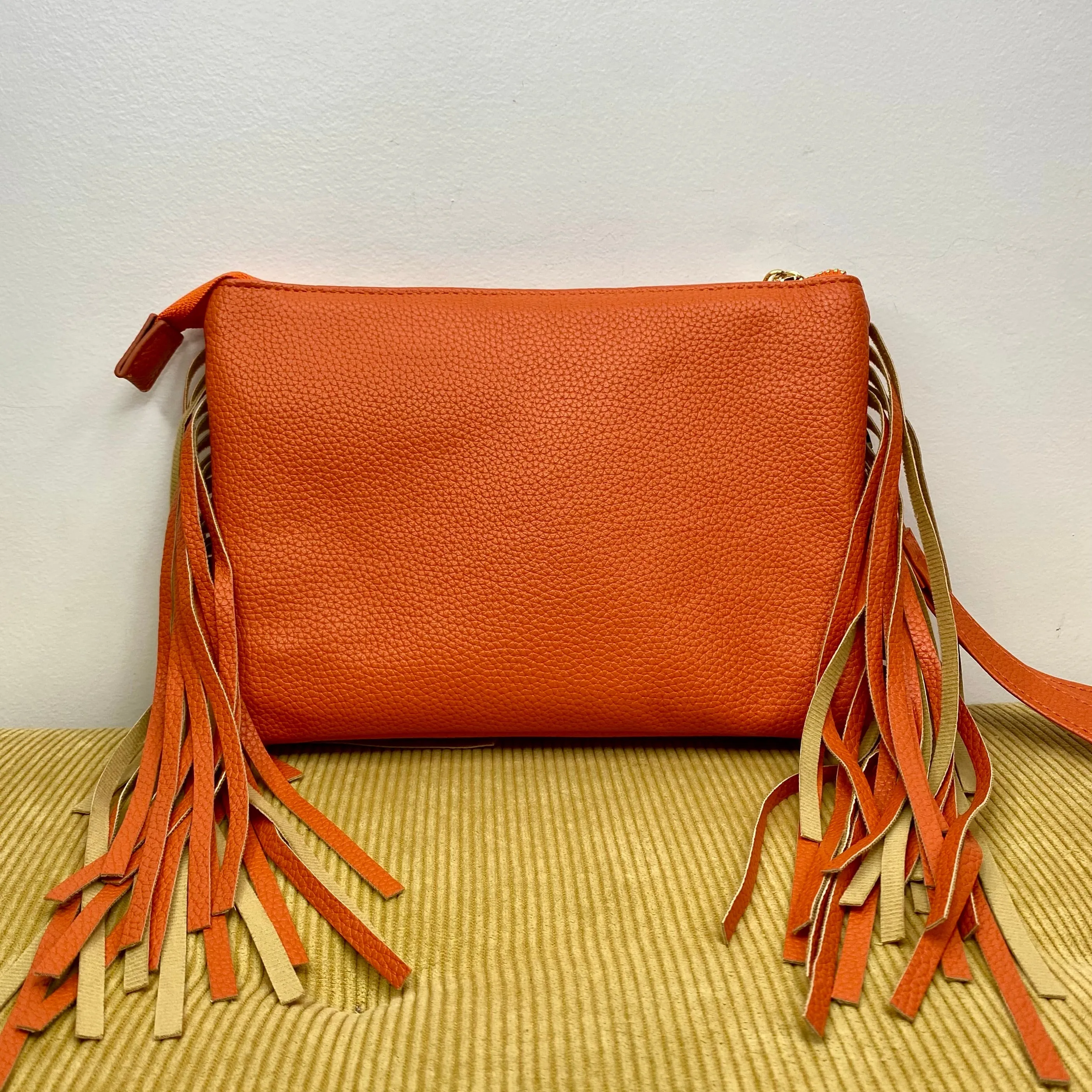 Lucky   Fringe - Clutch Crossbody