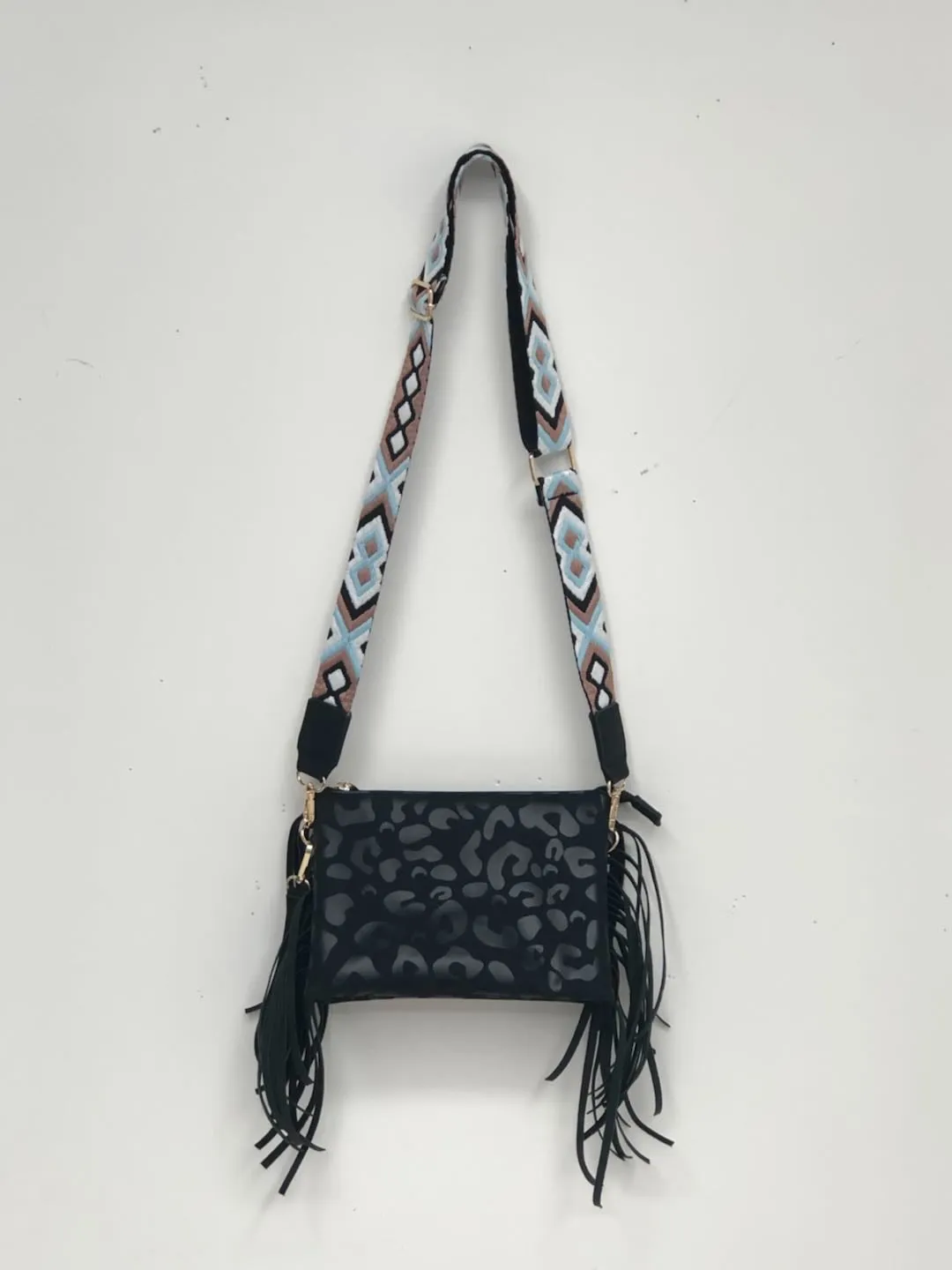 Lucky   Fringe - Clutch Crossbody