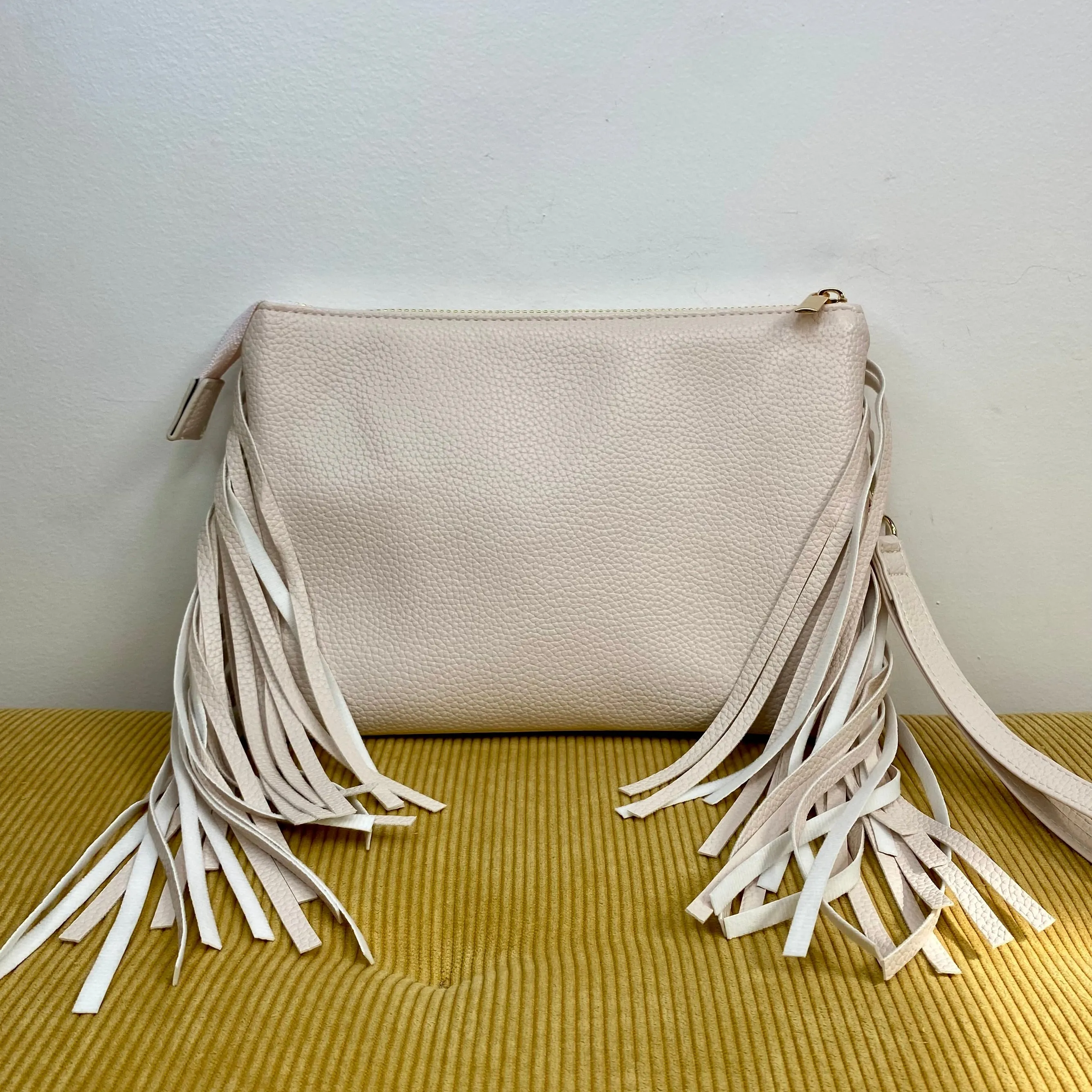 Lucky   Fringe - Clutch Crossbody