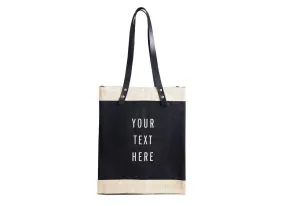 Market Tote in Black - Wholesale