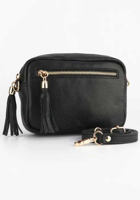 Messina Small Cross Body Leather Camera Bag