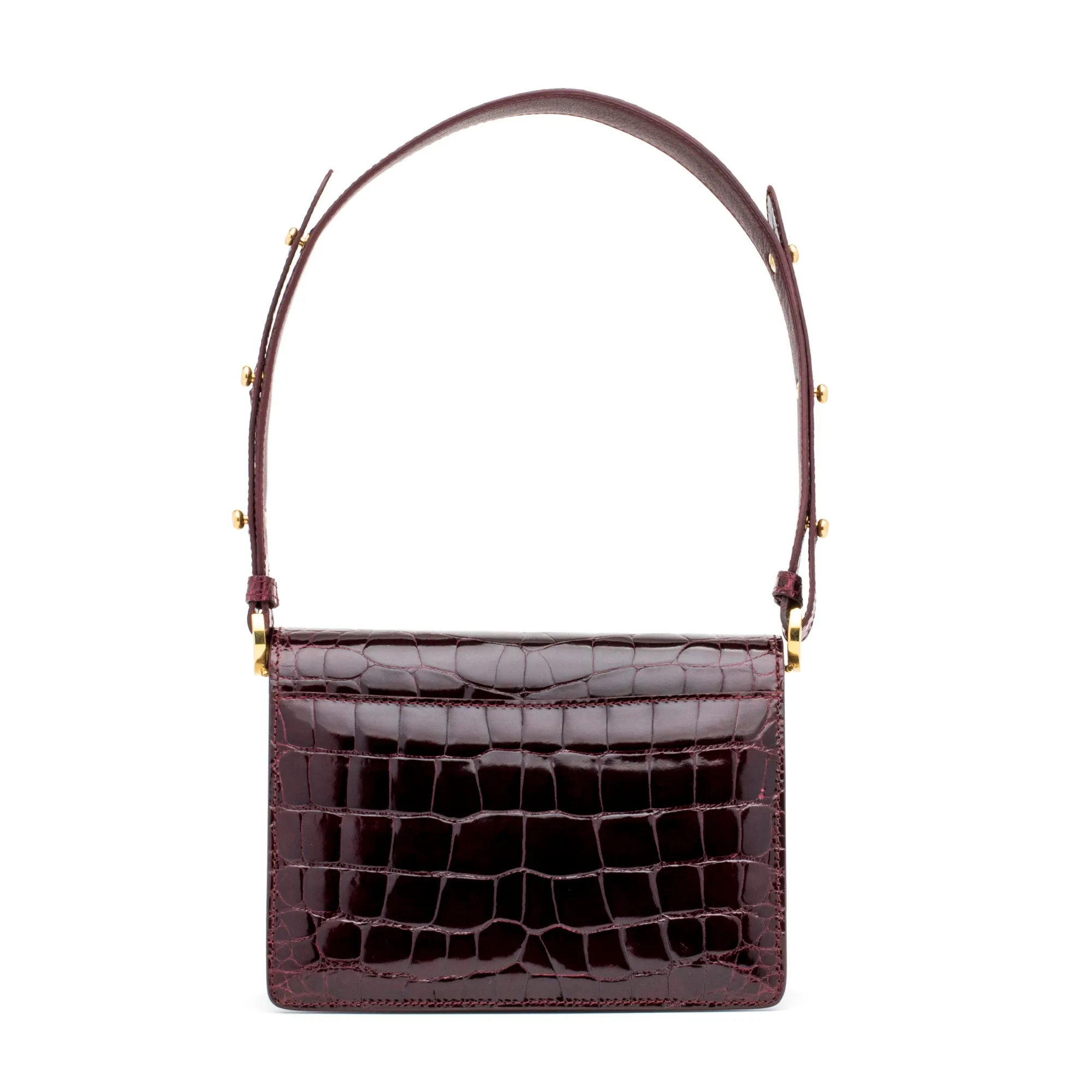 Metropolitan Handbag in Burgundy