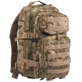 Mil-Tec MOLLE Assault Pack 20L Woodland Arid