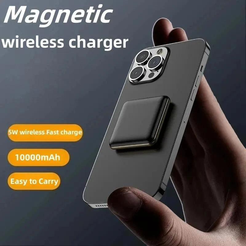 Mini Magnetic Wireless Power Bank Charger Fast