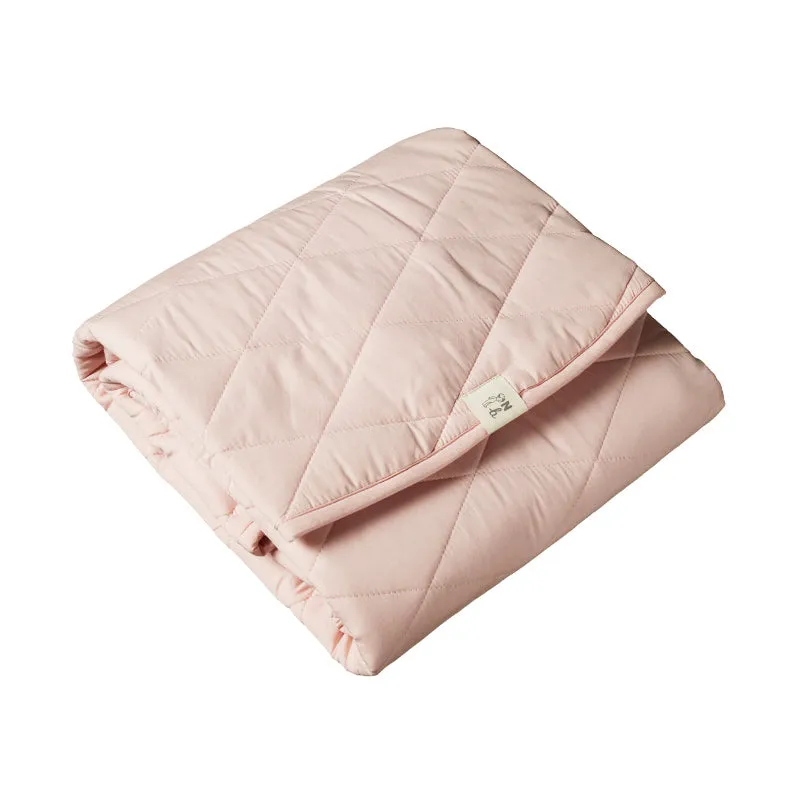 Nature Baby Quilted Play Mat - Rose Bud