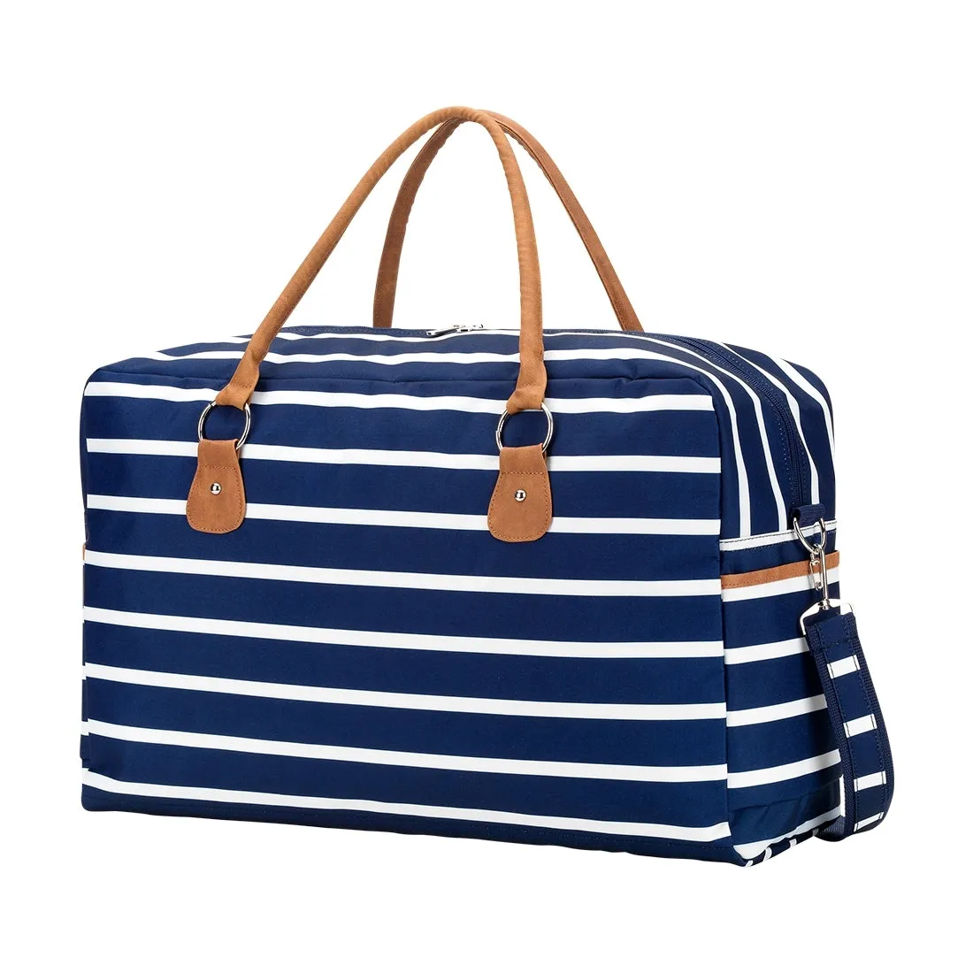 Navy Stripe Travel bag