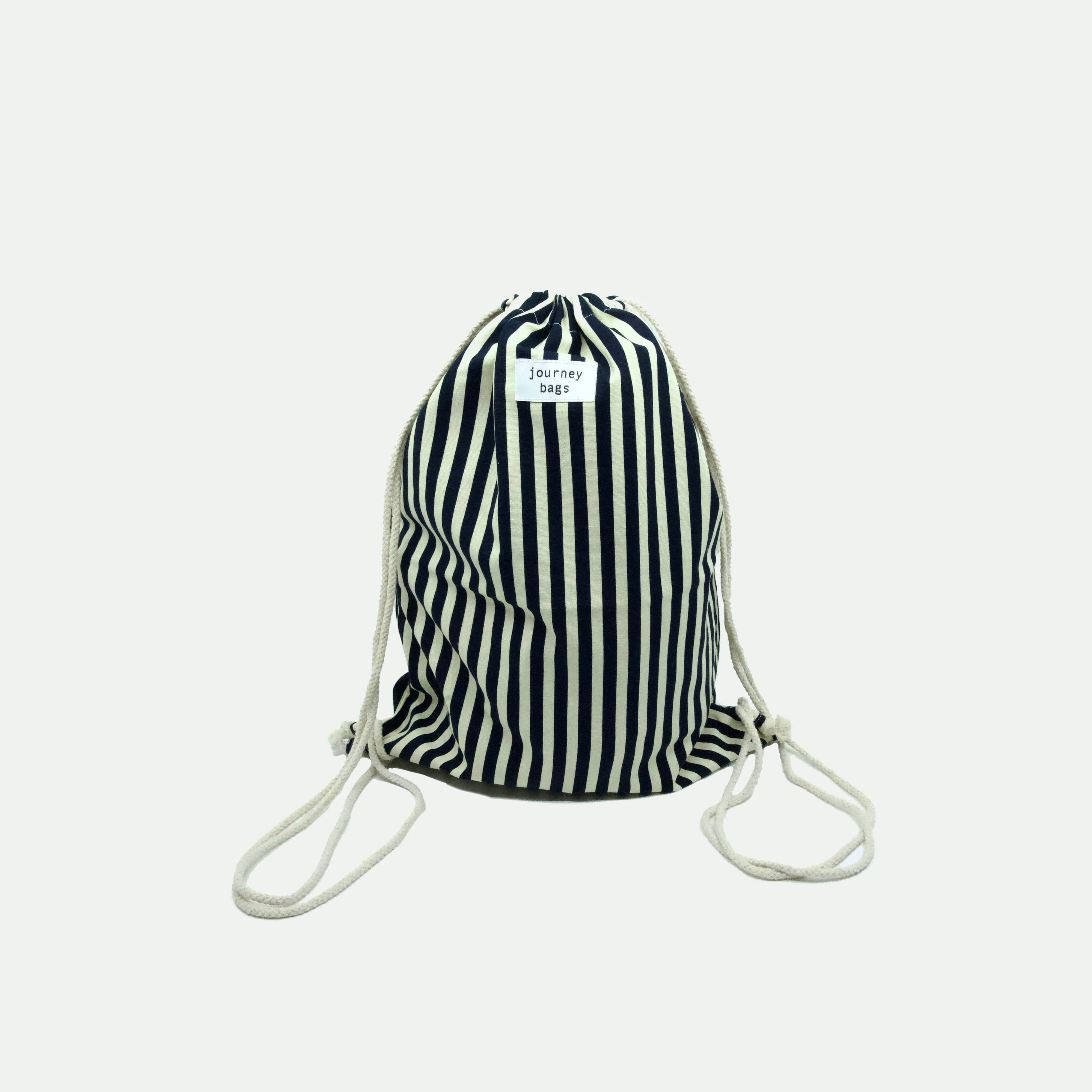 Navy Striped String