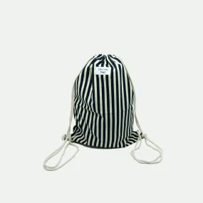 Navy Striped String