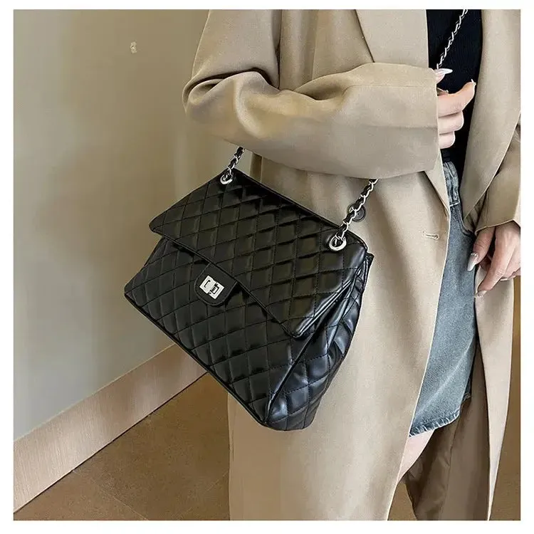 Neoprene Bags Women Handbags Tote Kit Bolsa Maternidade Woman Handbag 2021 New Arrivals Ladies Luxury Rivet Handbags