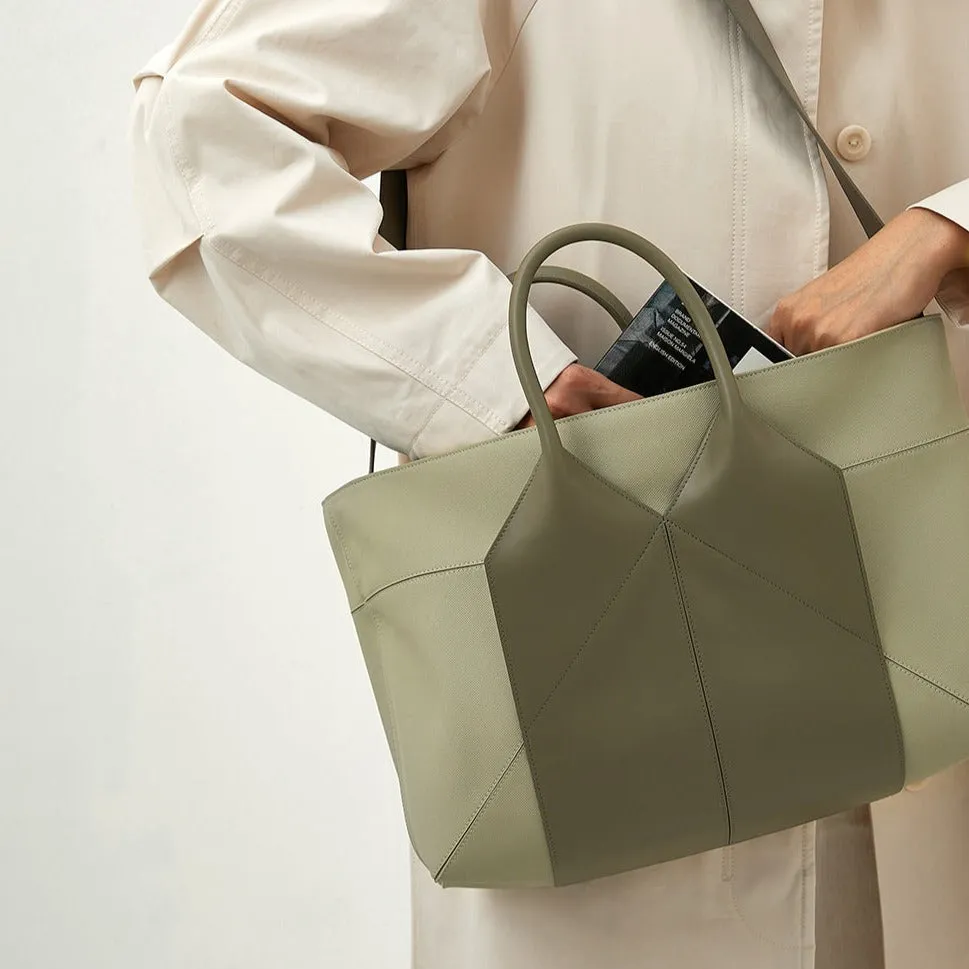 Neut Shoulder Tote - Sage Green