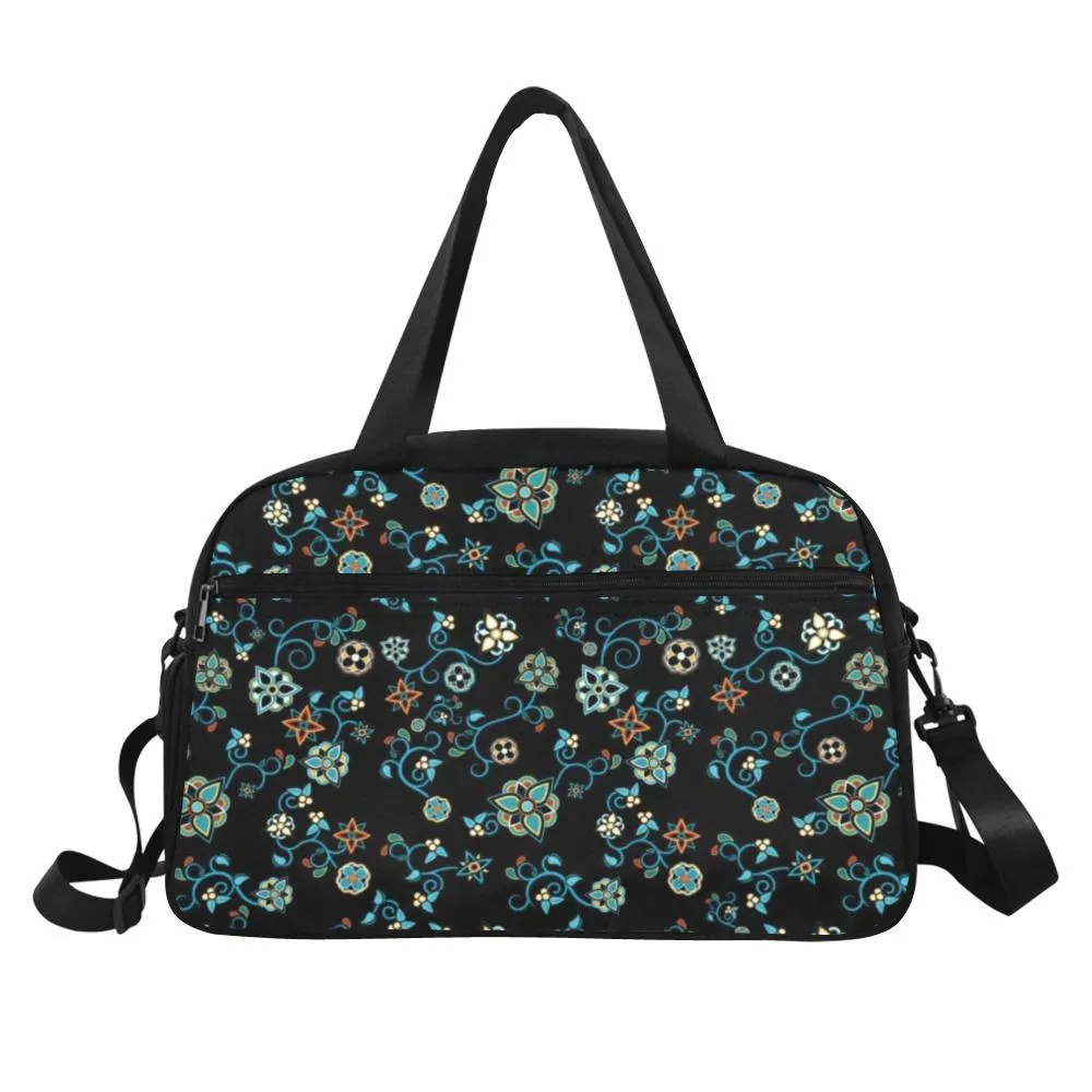 Ocean Bloom Fitness Handbag