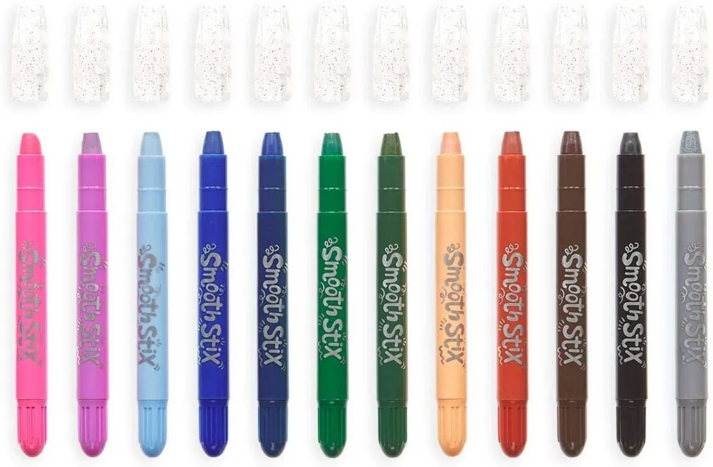 Ooly Smooth Stix Watercolor Gel Crayons - Set of 24